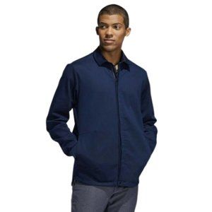 Adidas Golf Adix Shacket Adicross Stretch Chino Jacket Coat Zip Front Collar ***